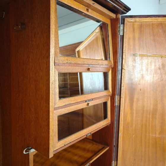 Englischer Art-Deco-Kleiderschrank aus Eichenholz – Kleiderschränke, Wood (photo 5 of 9)