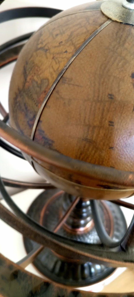 Image 1 of Armillarsphäre mit Lederglobus