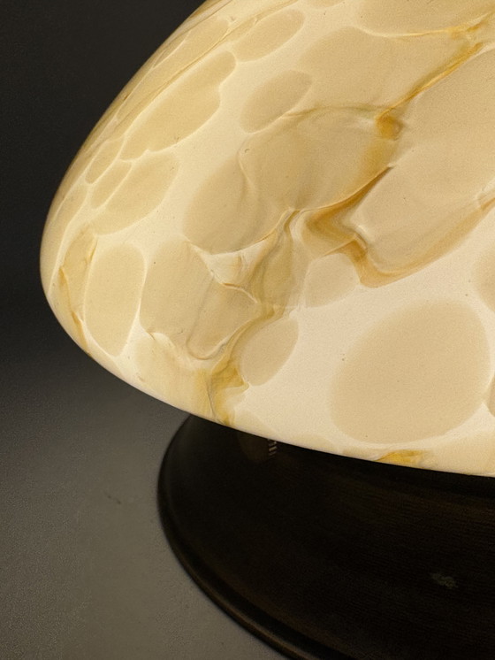 Image 1 of Marbled ceiling lamp with a warm appearance