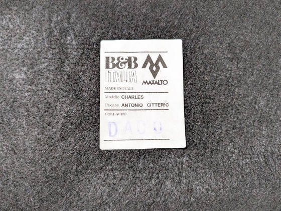 Image 1 of 2x Original B&B Italia Recamiere Charles Sofa Design Couch