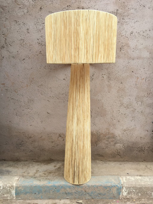 Lampe XXL en Raphia