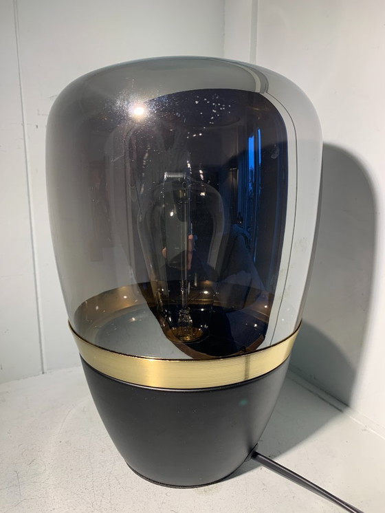 Image 1 of Lampada da tavolo - grigio fumé - design - E27