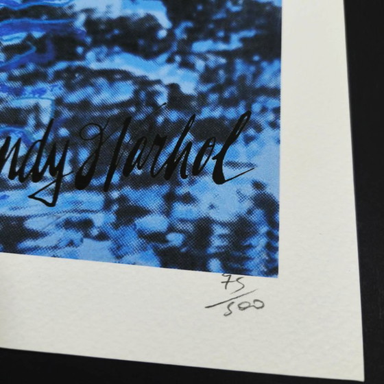 Image 1 of Litografia in edizione limitata di Andy Warhol, realizzata da CMOA e numerata a matita.