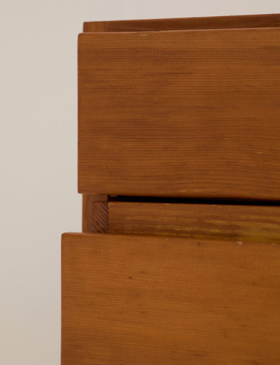 Image 1 of Cassettiera Regain Savoie Collection in pino massello, vintage, circa 1975