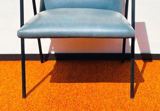 Image 1 of Paar van Meurop fauteuils van Pierre Guariche. Vintage 60s