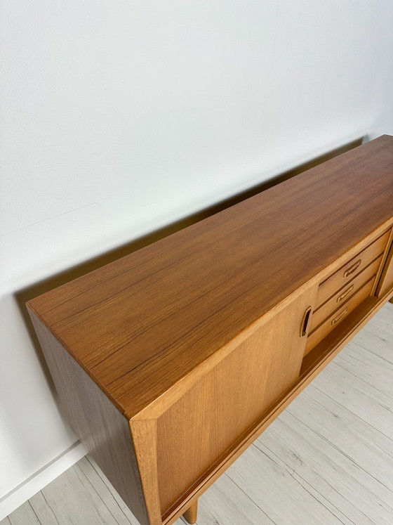 Image 1 of 1960s Vintage Minimalistic Teak Sideboard by Bartels