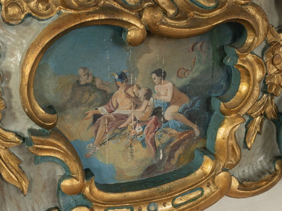 Image 1 of Espejo barroco, artesanía, años 60