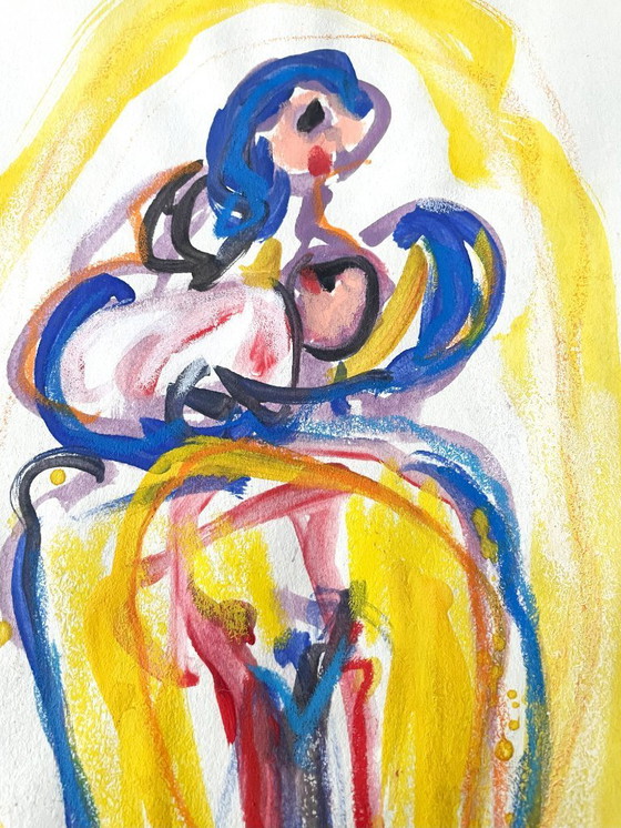 Image 1 of Anton Heyboer (1924-2005) - Moeder met kind