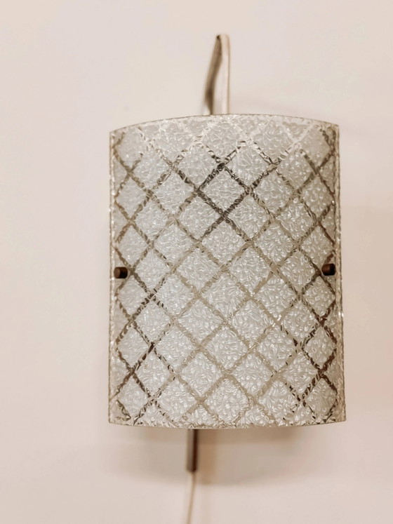 Applique Mid-Century in vetro, anni '60 – Cristallo, Mid Century Modern (photo 6 of 9)