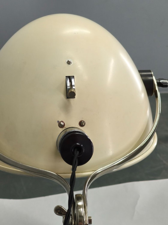 Image 1 of Original Hanau Bauhaus Adjustable Table Lamp, Czechoslovakia