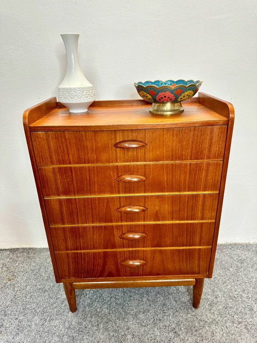 Commode en teck Mid Century années 50 60 Design danois