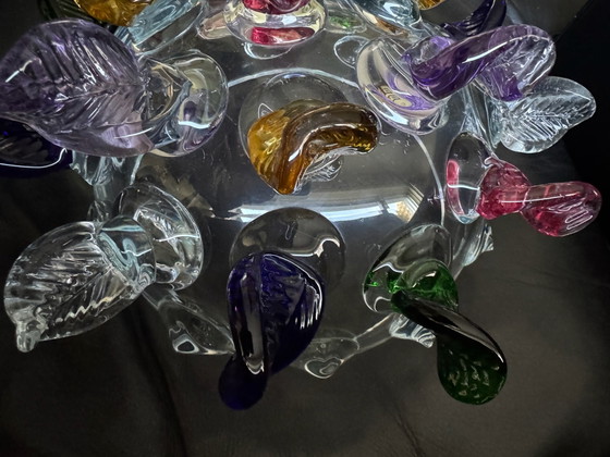 Bořek Šípek „Isotta“ Glass Bowl for Driade (Follies, 1991), Postmodern Design, Decorative Objects, Crystal (photo 7 of 9)