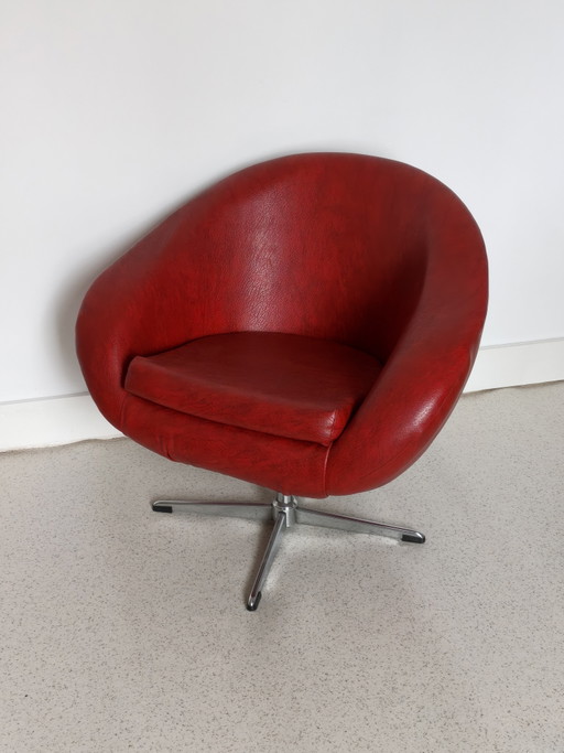 Space Age Rondo swivel chair Fokke Jansson