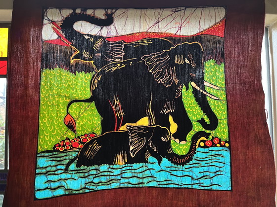 Image 1 of 5 tessuti batik