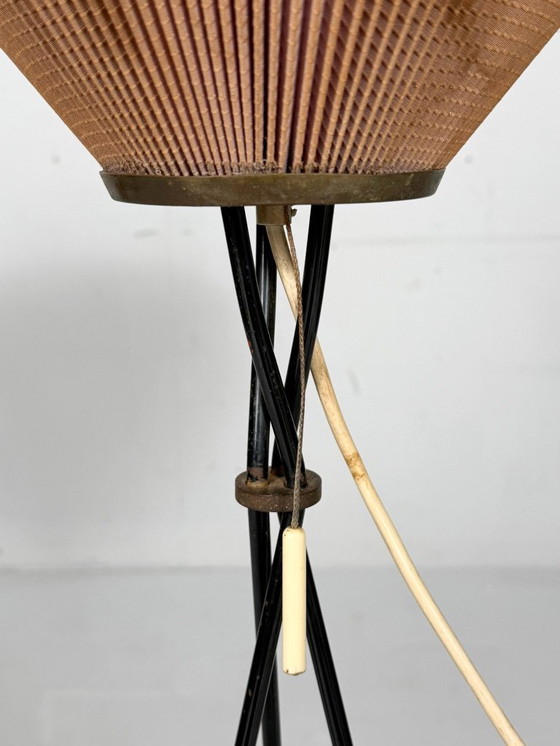 Image 1 of Lampadaire trépied de style Georges Léon Rispal, France, années 1970