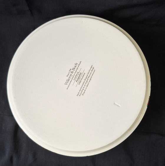 Image 1 of Ensaladera redonda grande Acapulco Villeroy & Boch, 20,5 cm / 6,5 cm de alto