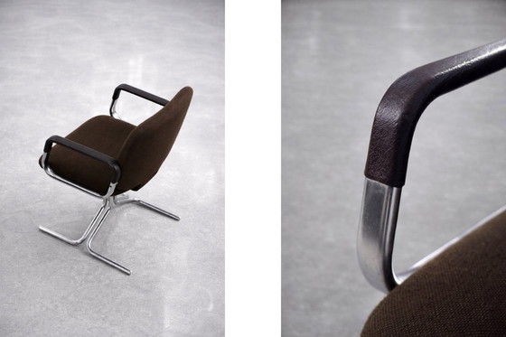 Image 1 of Sedie da ufficio moderne tedesche vintage di metà secolo di Mauser, anni '70, set di 2