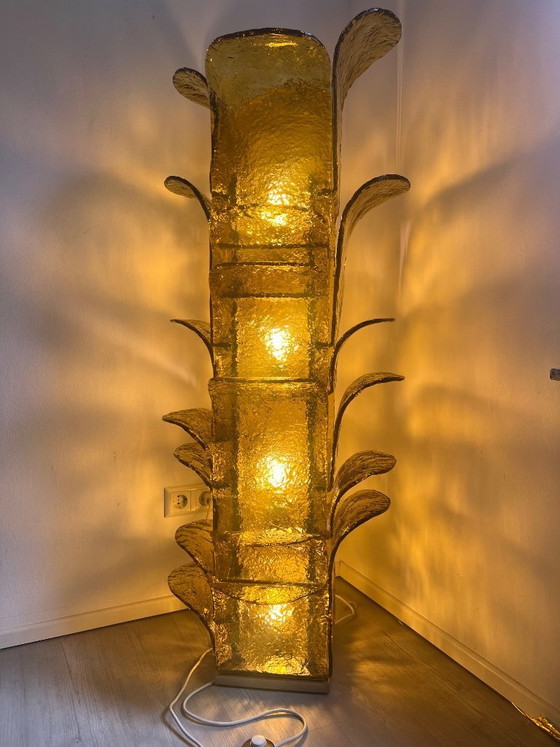 Lampadaire Cactus Carlo Nason – Metal, Murano Glass (photo 5 of 6)