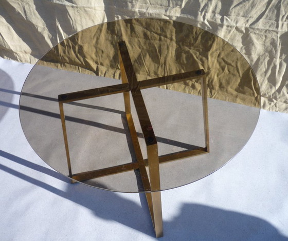 Table de salle à manger Verre fumé bronze – Tables de salle à manger (photo 4 of 5)