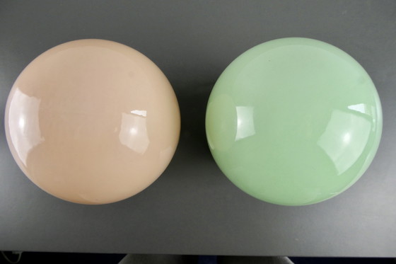 Image 1 of Plafoniera Thabur, 2x in rosso e verde