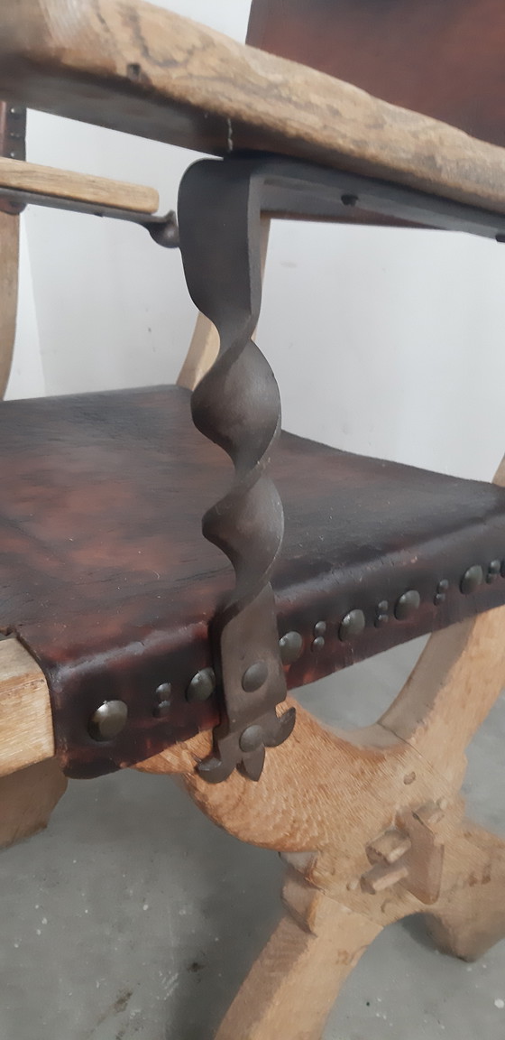 Image 1 of Bram Sprij Brutalistische Esszimmerstühle Designer 1959