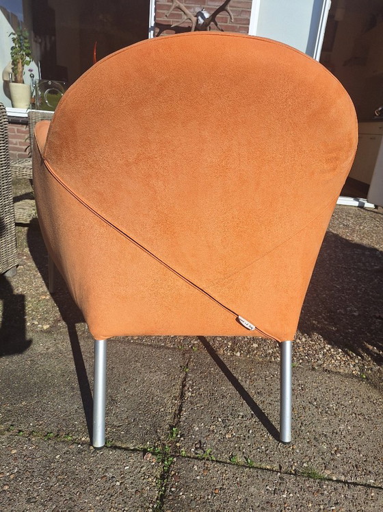 Gerard van den Berg Liebessitze, Unikat, Stoff, Metall, Orange, Modern (Foto 3 von 8)