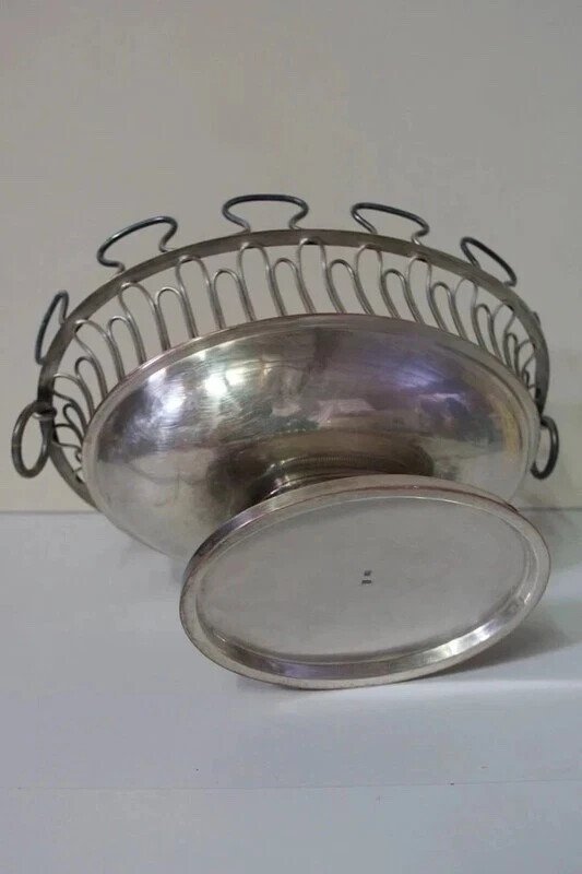 Image 1 of Rafraîchissoir à Vin Louis XVI Métal Argenté Zilveren Wijnkoeler 19e Eeuw