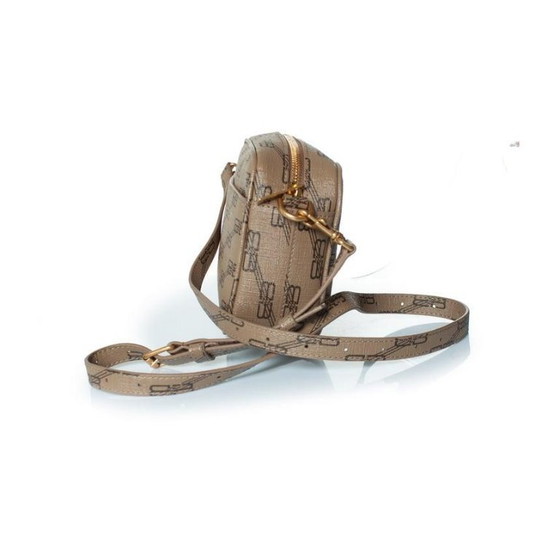 Image 1 of Borsa a tracolla Balenciaga, modello monogramma BB, colore beige.