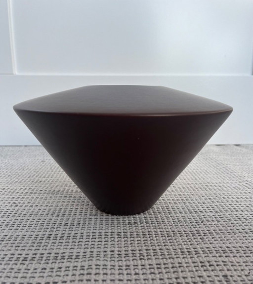 Claude Dumas - raro vaso UFO marrone