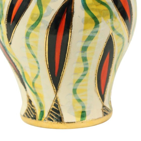 Image 1 of Fifties Lid Vase H. Bequet Jupiter