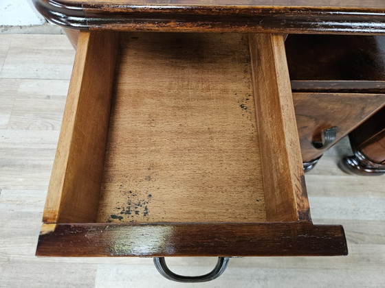 Image 1 of Nachtkastjes in Art Deco-stijl uit de jaren 50