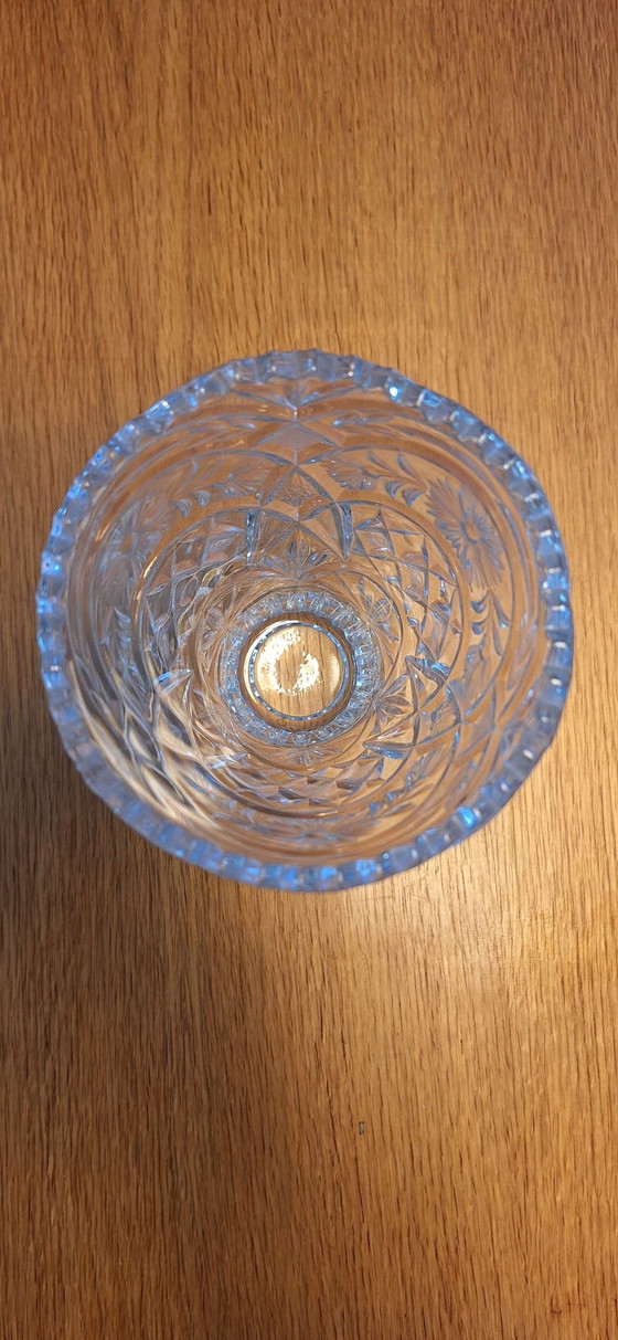 Vase en cristal au plomb Anna Hütte, Transparent (photo 4 sur 5)