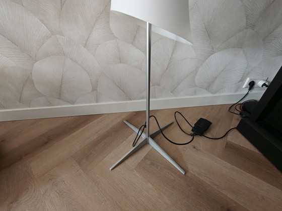 Italiaanse design vloerlamp Panzeri * Lucilla – Vloerlampen, Metaal, Glas (photo 3 of 13)