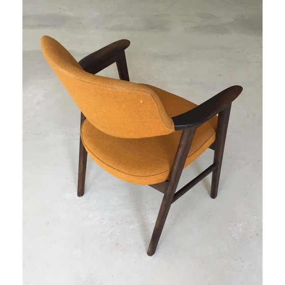 Image 1 of Vintage Desk Chair in Tanned Oak Erik Kirkegaard Danish 1960s