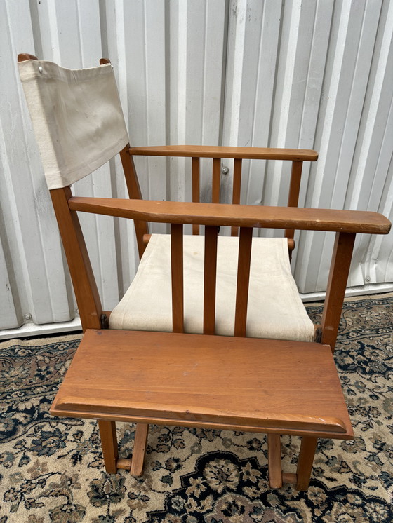 Image 1 of Mid-century Herlag regisseurstoel