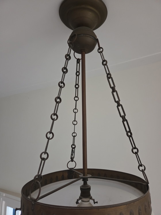 Image 1 of Lampada a sospensione in stile Art Nouveau