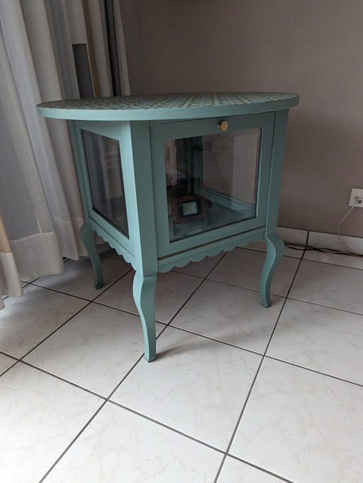 Smoking table, bar cabinet, display case, tea table
