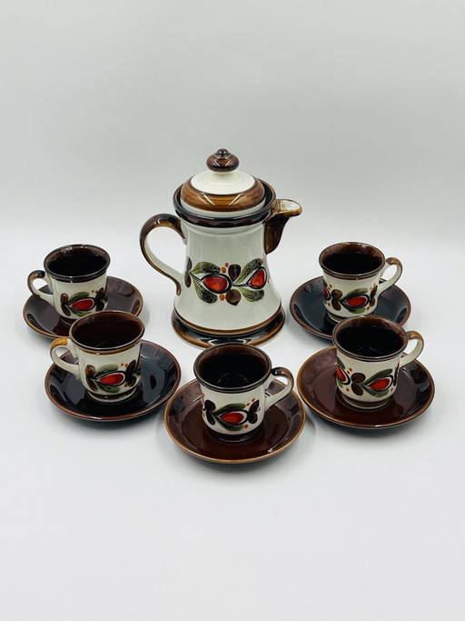 Vintage Schramberg Bernau Kaffeeservice – servies, Ceramic