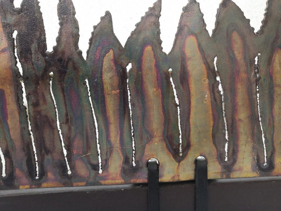 Image 1 of Paar Ravi Sing for Lightworks Brutalist wandlampen, jaren 80