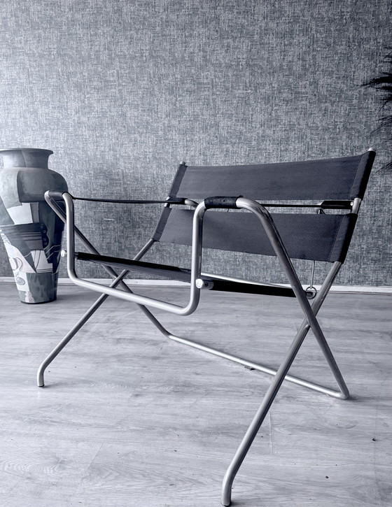Image 1 of Fauteuil lounge Tecta D4 vintage de Marcel Breuer — Original Eisengarn, années 1970/1980