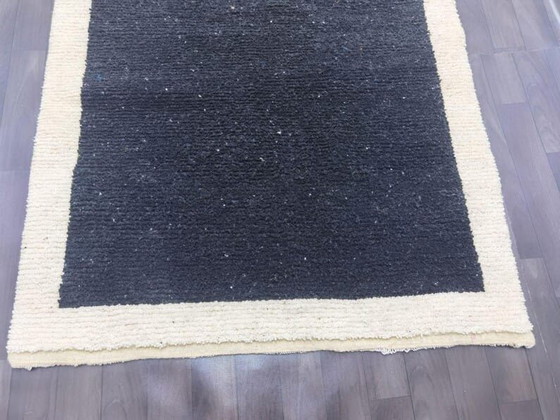 Large Authentic Handmade Black Berber Rug 3/4 M – Ahrend, Rugs & carpets, Wool (photo 6 of 7)