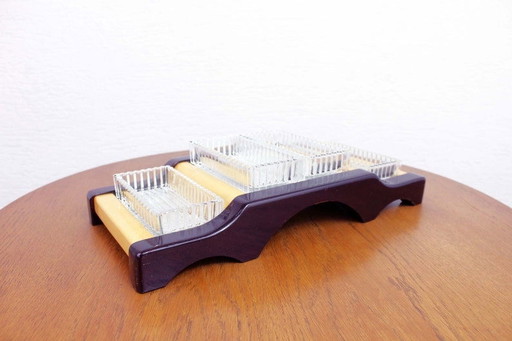 Art deco aperitif tray