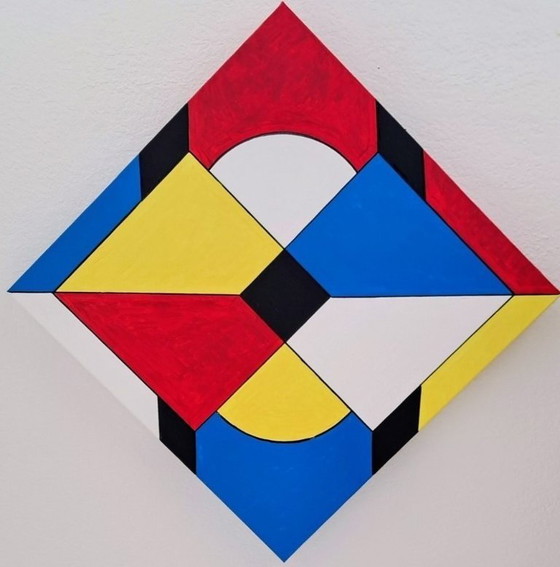 Image 1 of Enzo SAN MARCO - War Plane Mondrian