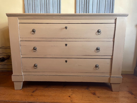 Image 1 of Ladenkast Commode Dressoir Breed 133 cm. Hollands