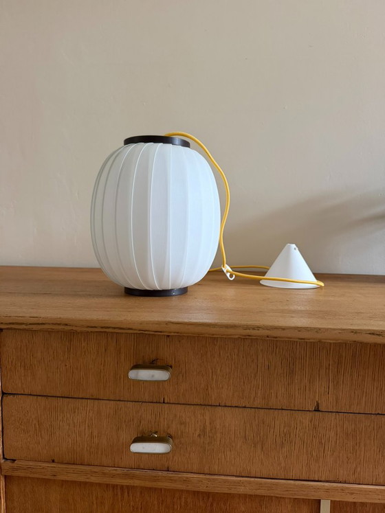 Lampada a sospensione vintage Hoyrup Bojan grande (versione rara) di Lars Schioler - Lampada di design danese (photo 4 of 8)