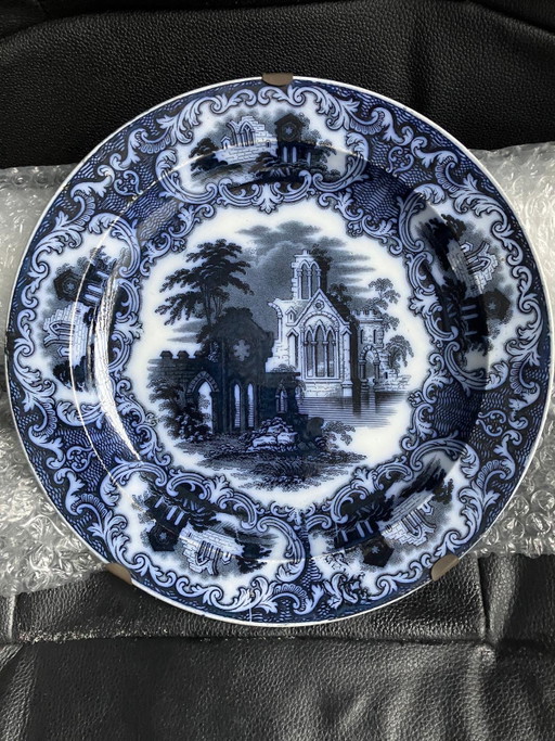Assiette Bleue