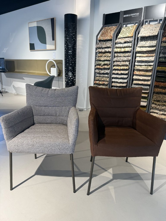 Image 1 of 6 x Label Van den Berg Cocoon eetkamerstoelen