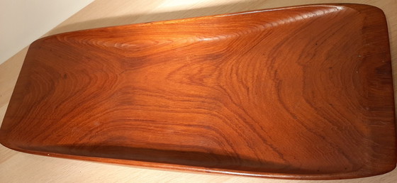 Image 1 of Cuenco de teca de Suecia, años 70