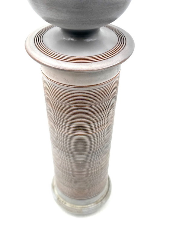 Image 1 of Vaso in gres della metà del secolo scorso, Franco Bucci Italia 1970 ca.