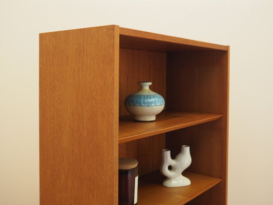 Teak-Regaleinheit von Hundevad & Co. mit verstellbaren Einlegeböden, dänisches Design 1960er Jahre (photo 6 of 13)